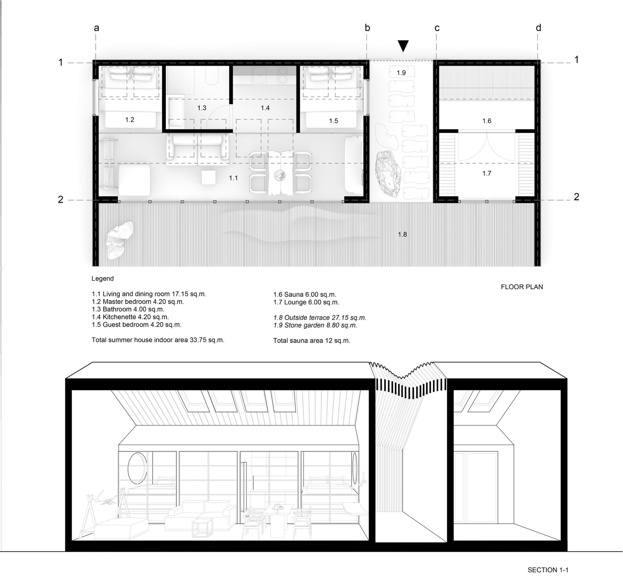 Vacation House Drawings