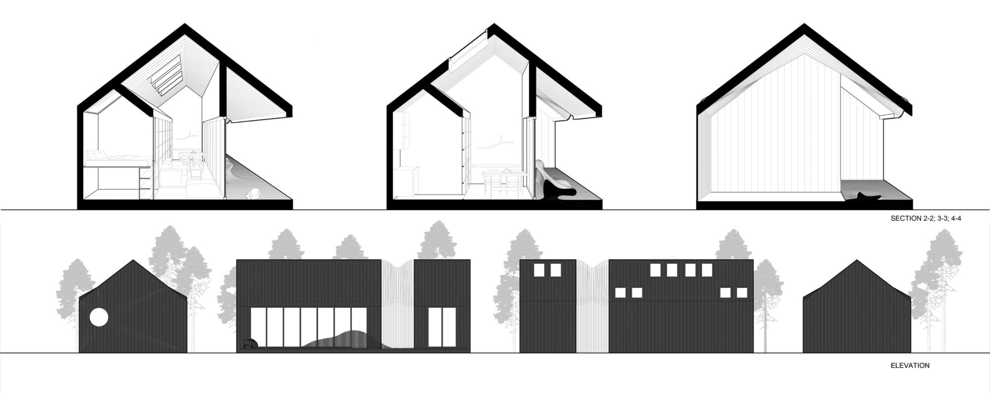 Vacation House Drawings